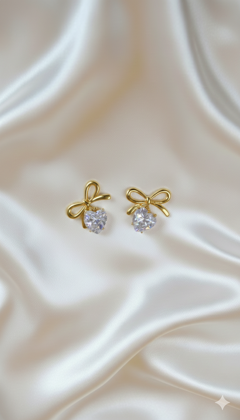 Cupid’s Ribbon Earrings