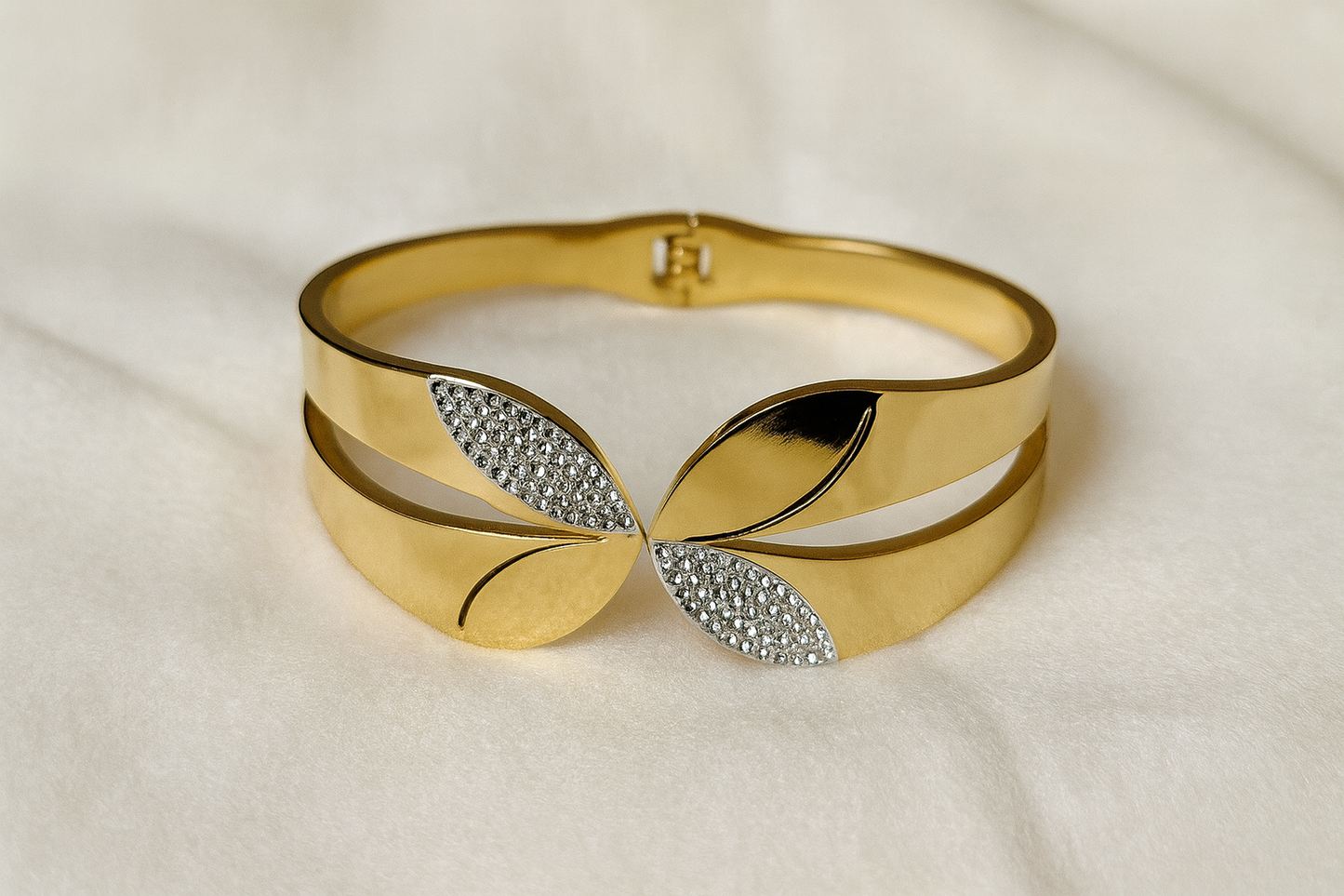 Butterfly Stone Bangle