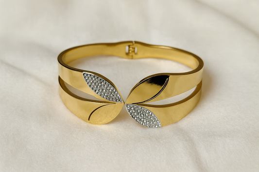 Butterfly Stone Bangle