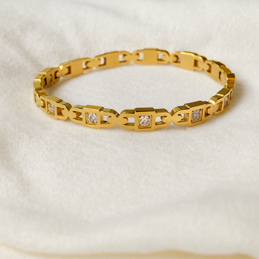 Zirconia stone Bangle