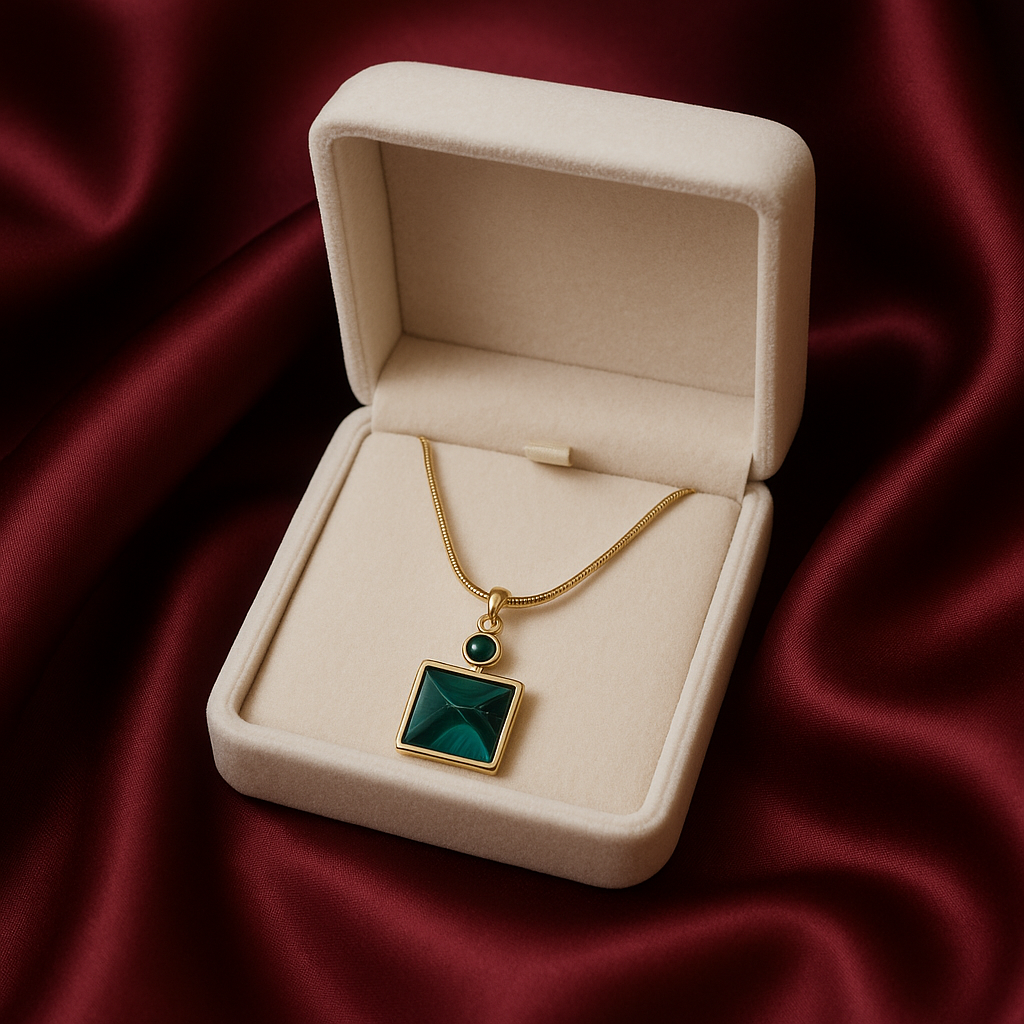 Emerald Poise Pendant