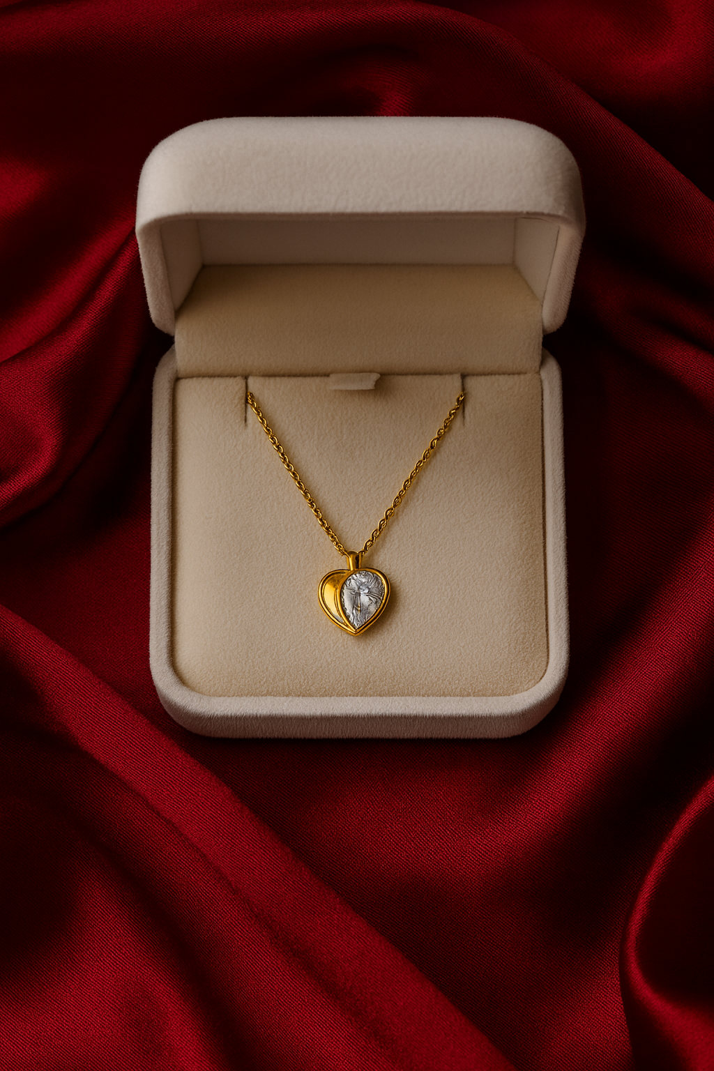 Golden Heart Necklace